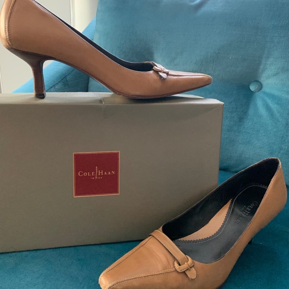 Cole Haan City Charlotte Blonde 8.5B Heels - Picture 1 of 3